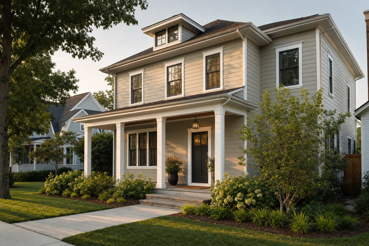 Gateway Gray by Sherwin-Williams on exterior