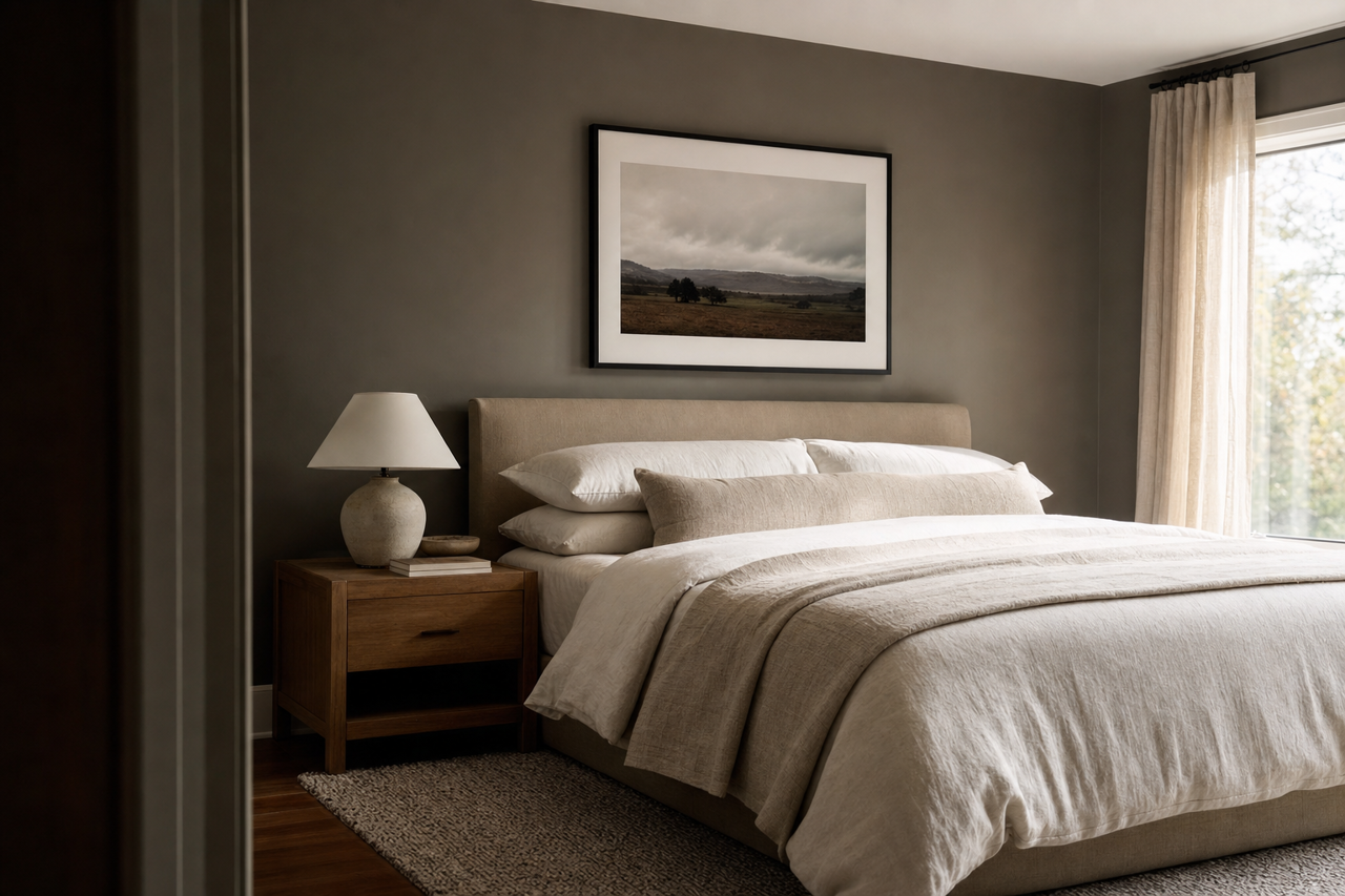 Thunder Gray by Sherwin-Williams on interiors