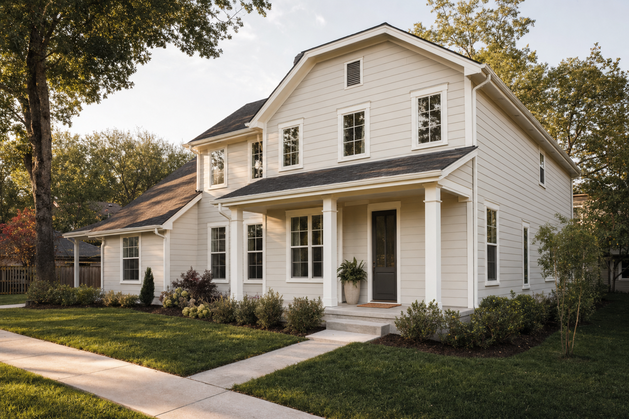 Crushed Ice by Sherwin-Williams on exterior