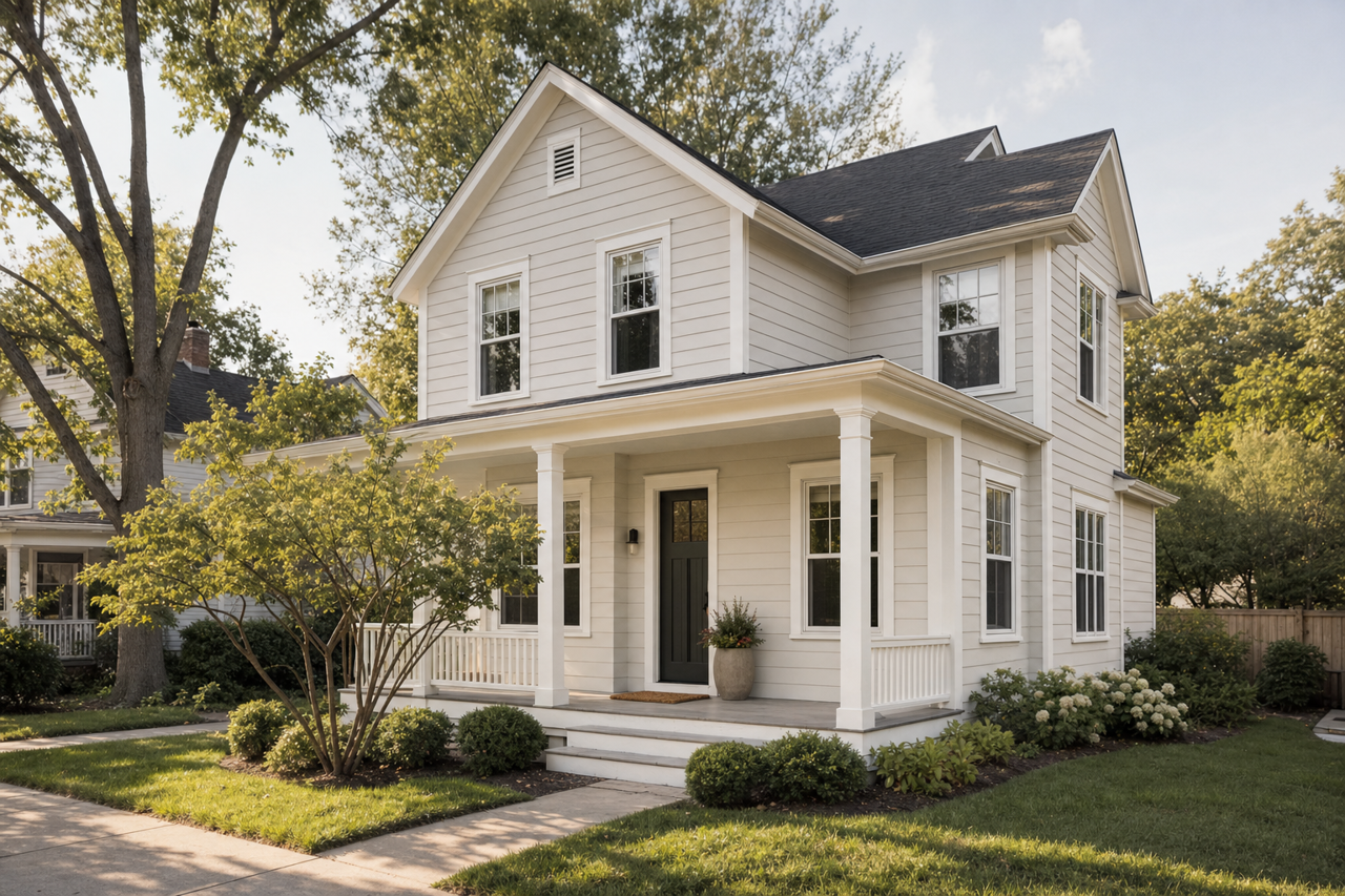 Big Chill by Sherwin-Williams on exterior