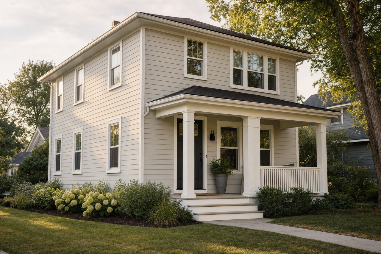 Front Porch by Sherwin-Williams on exterior