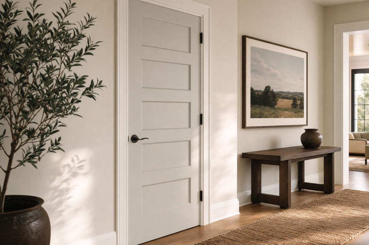 Front Porch by Sherwin-Williams on interior-doors