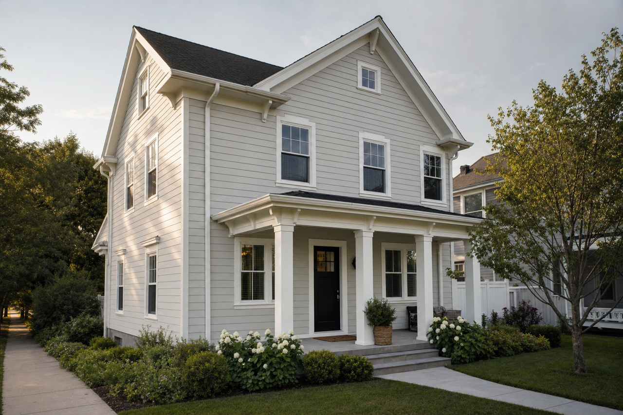 Lattice by Sherwin-Williams on exterior