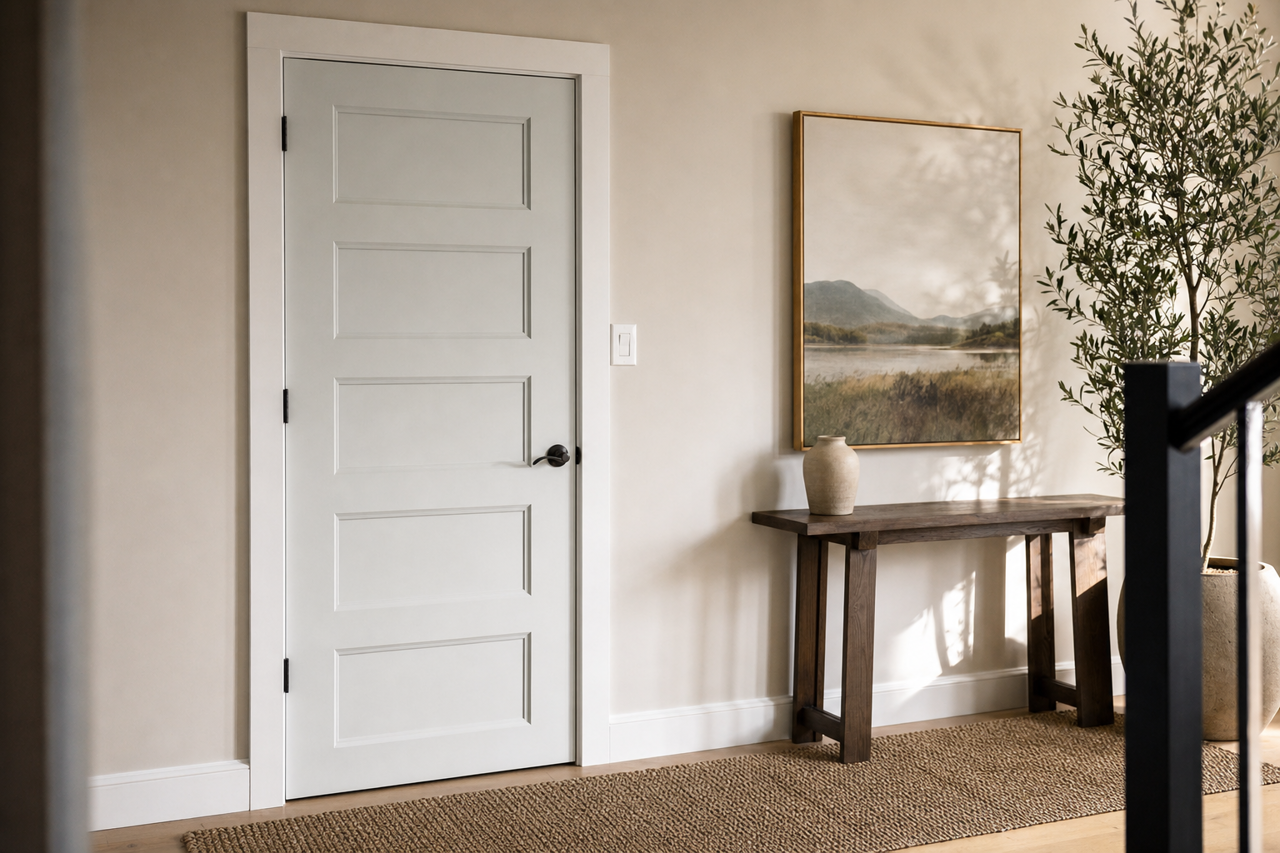 Reflection by Sherwin-Williams on interior-doors