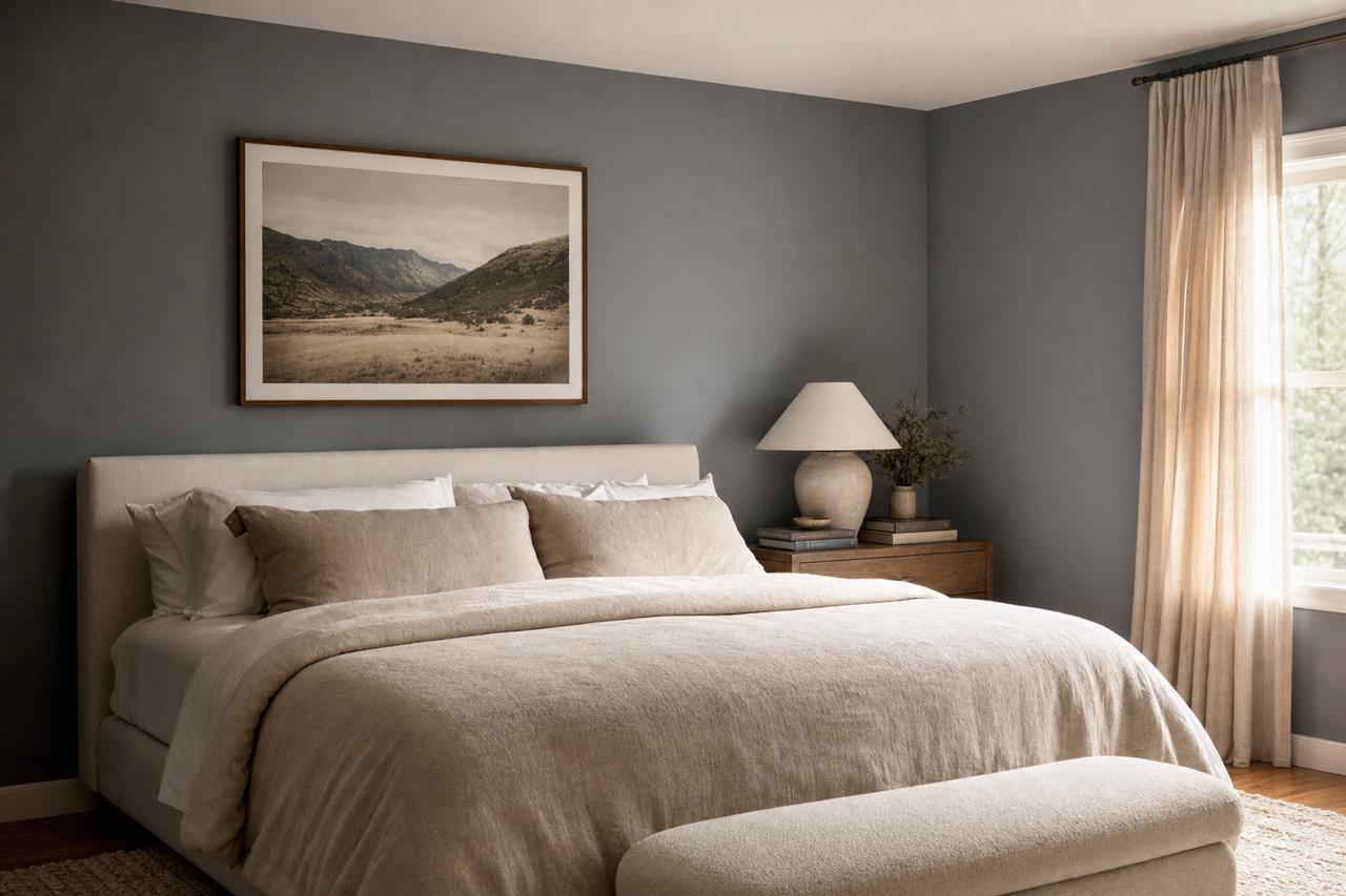 Wall Street by Sherwin-Williams on interiors