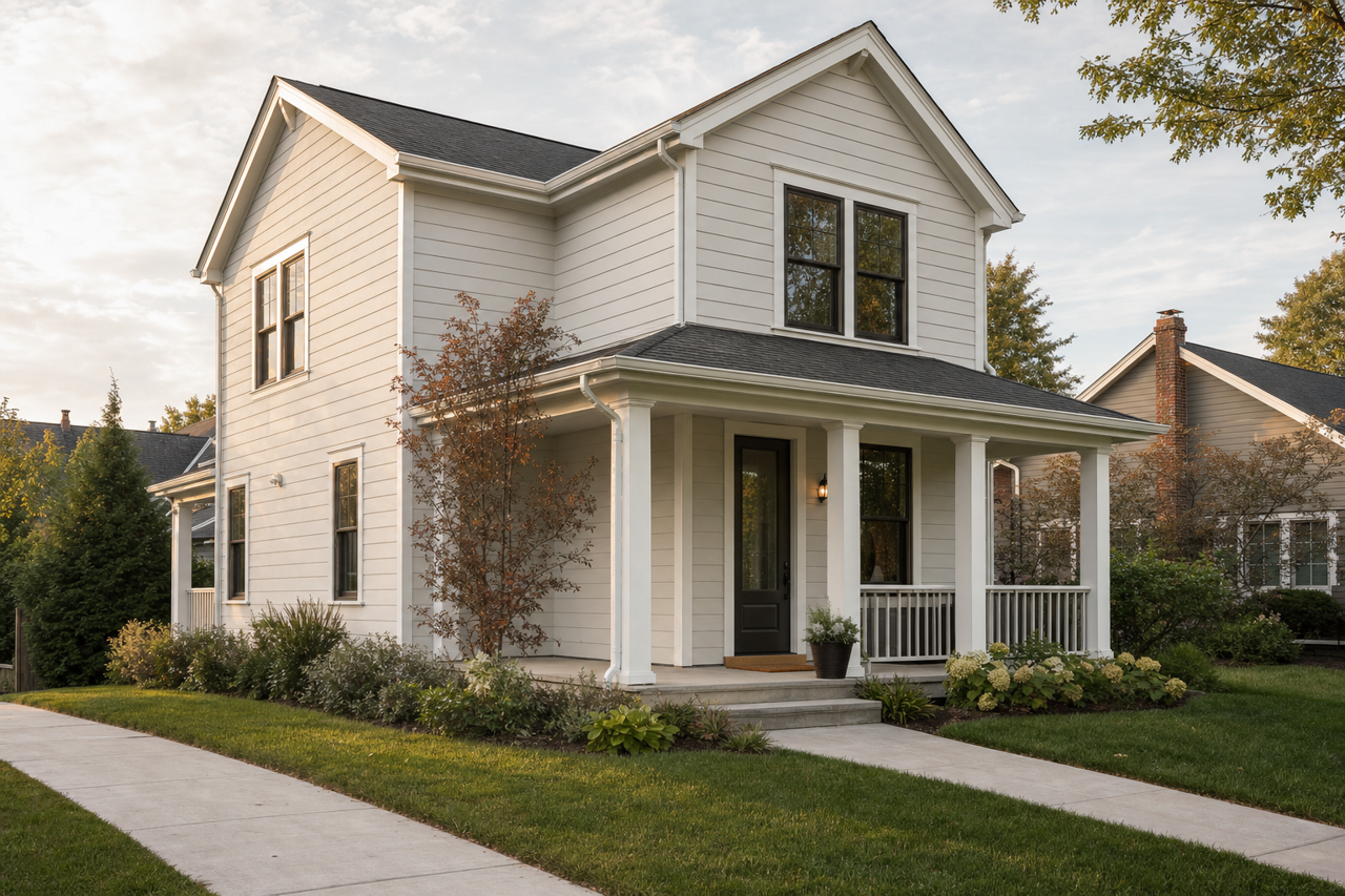 On the Rocks by Sherwin-Williams on exterior