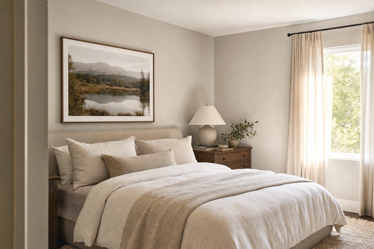 Knitting Needles by Sherwin-Williams on interiors