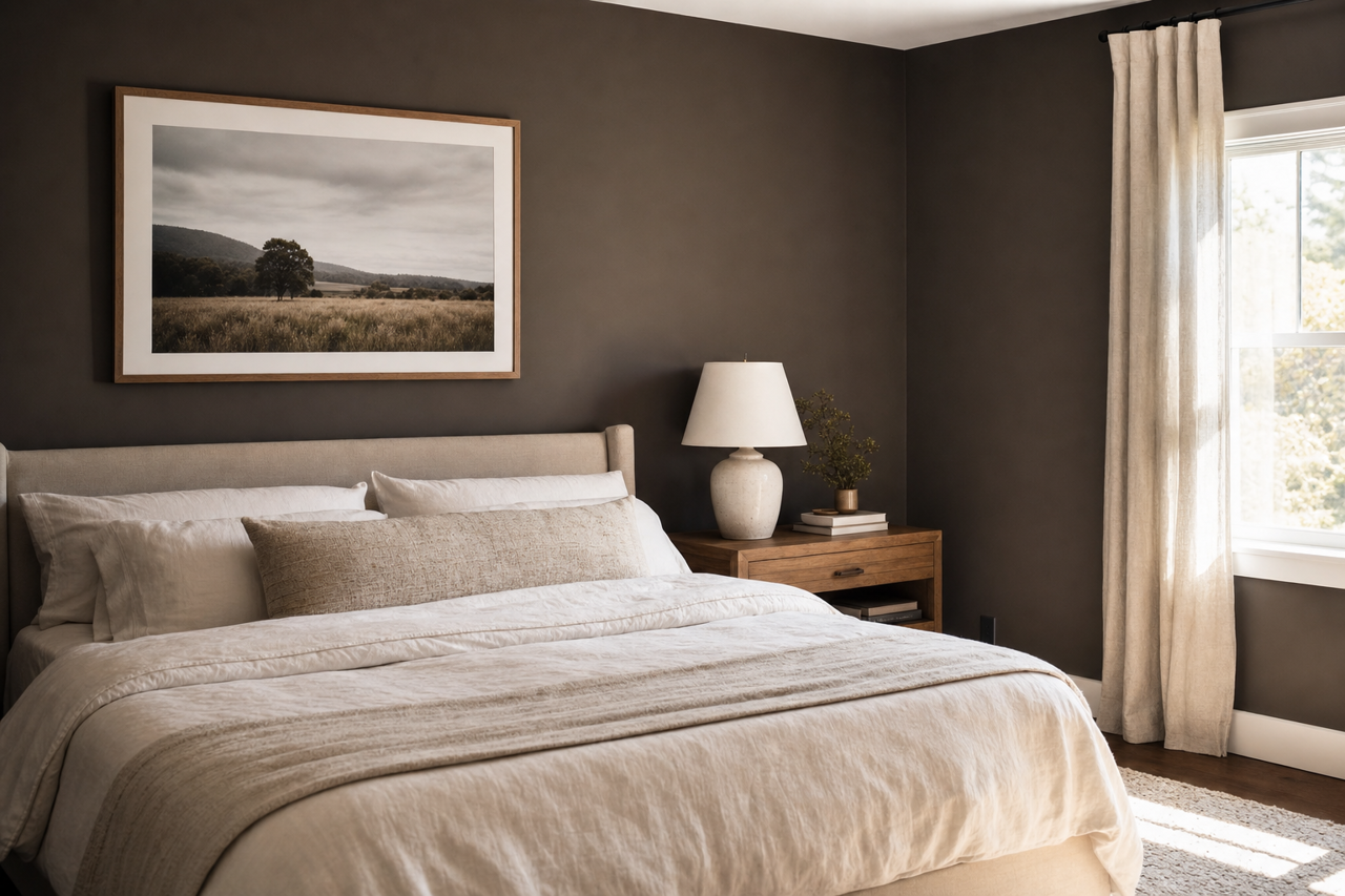 Sealskin by Sherwin-Williams on interiors