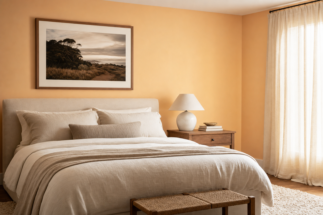 Paper Lantern by Sherwin-Williams on interiors