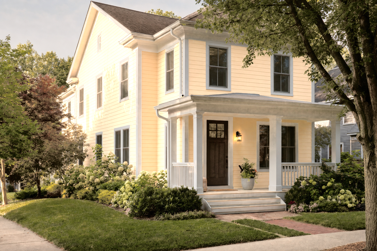 Concord Buff by Sherwin-Williams on exterior