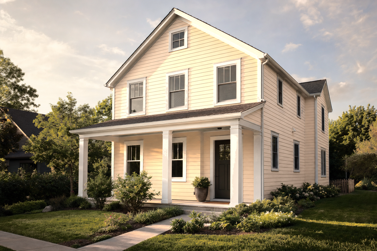 Sundew by Sherwin-Williams on exterior