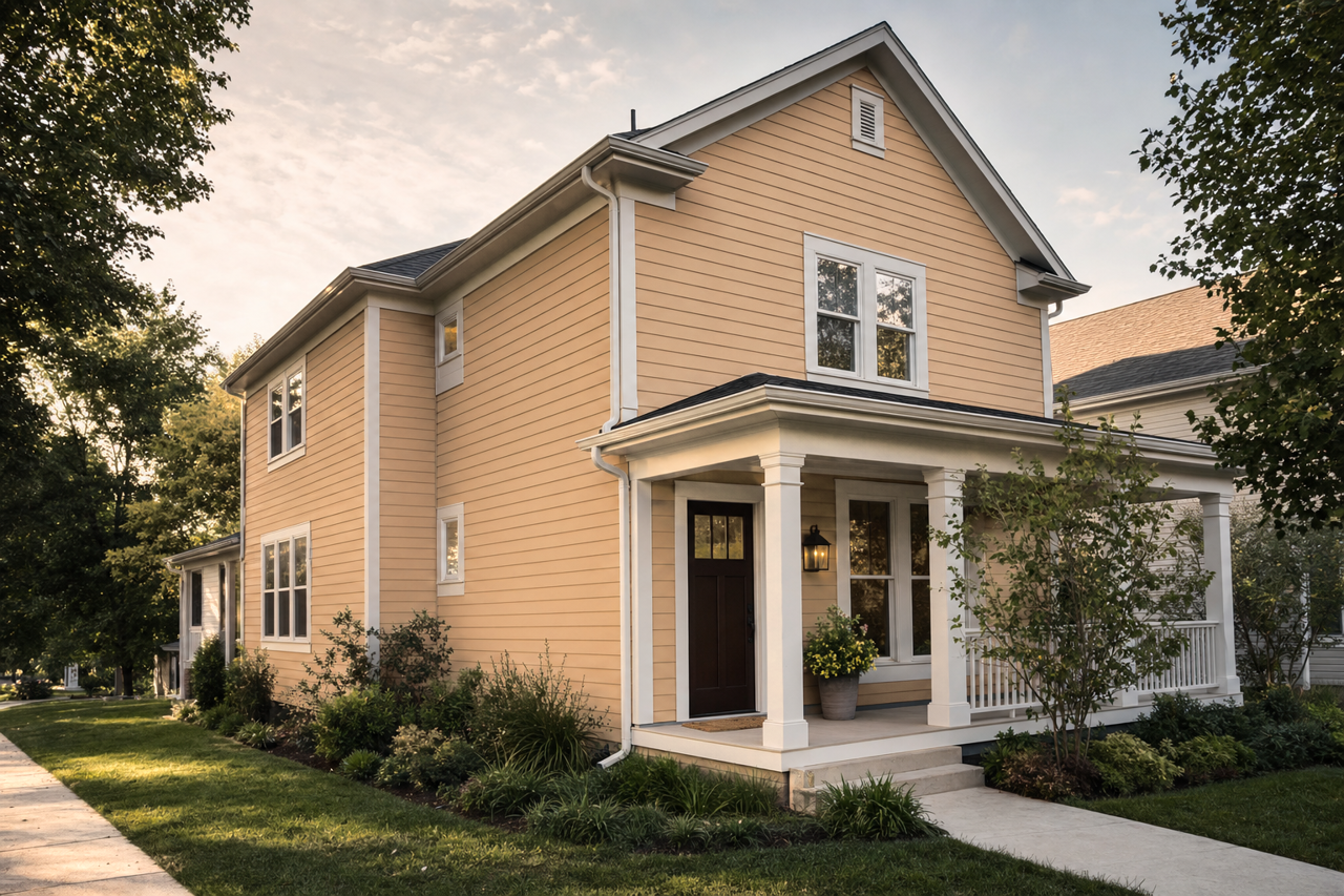 Dromedary Camel by Sherwin-Williams on exterior