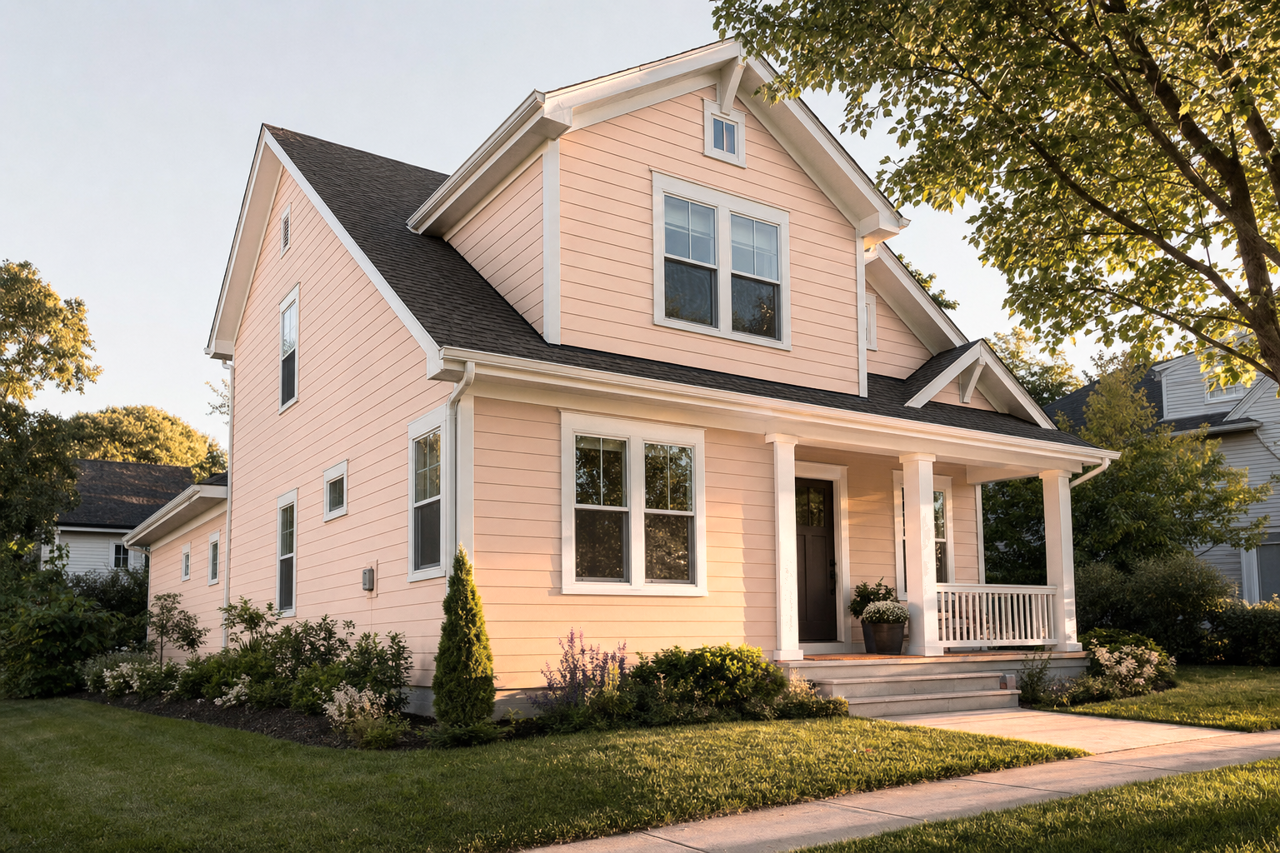 Tower Tan by Sherwin-Williams on exterior