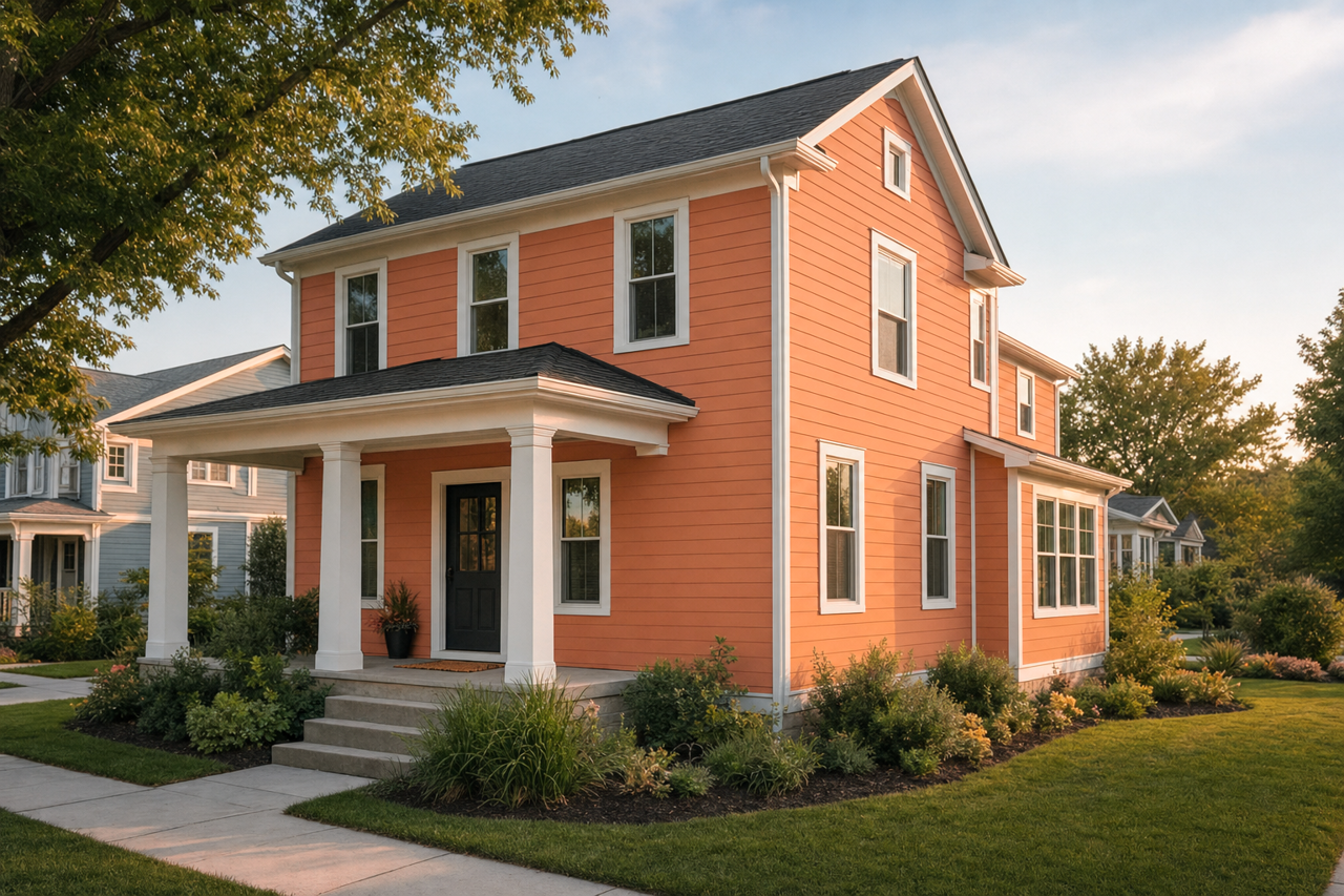 Copper Wire by Sherwin-Williams on exterior