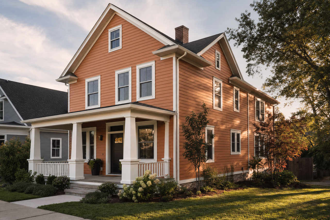 Brandywine by Sherwin-Williams on exterior
