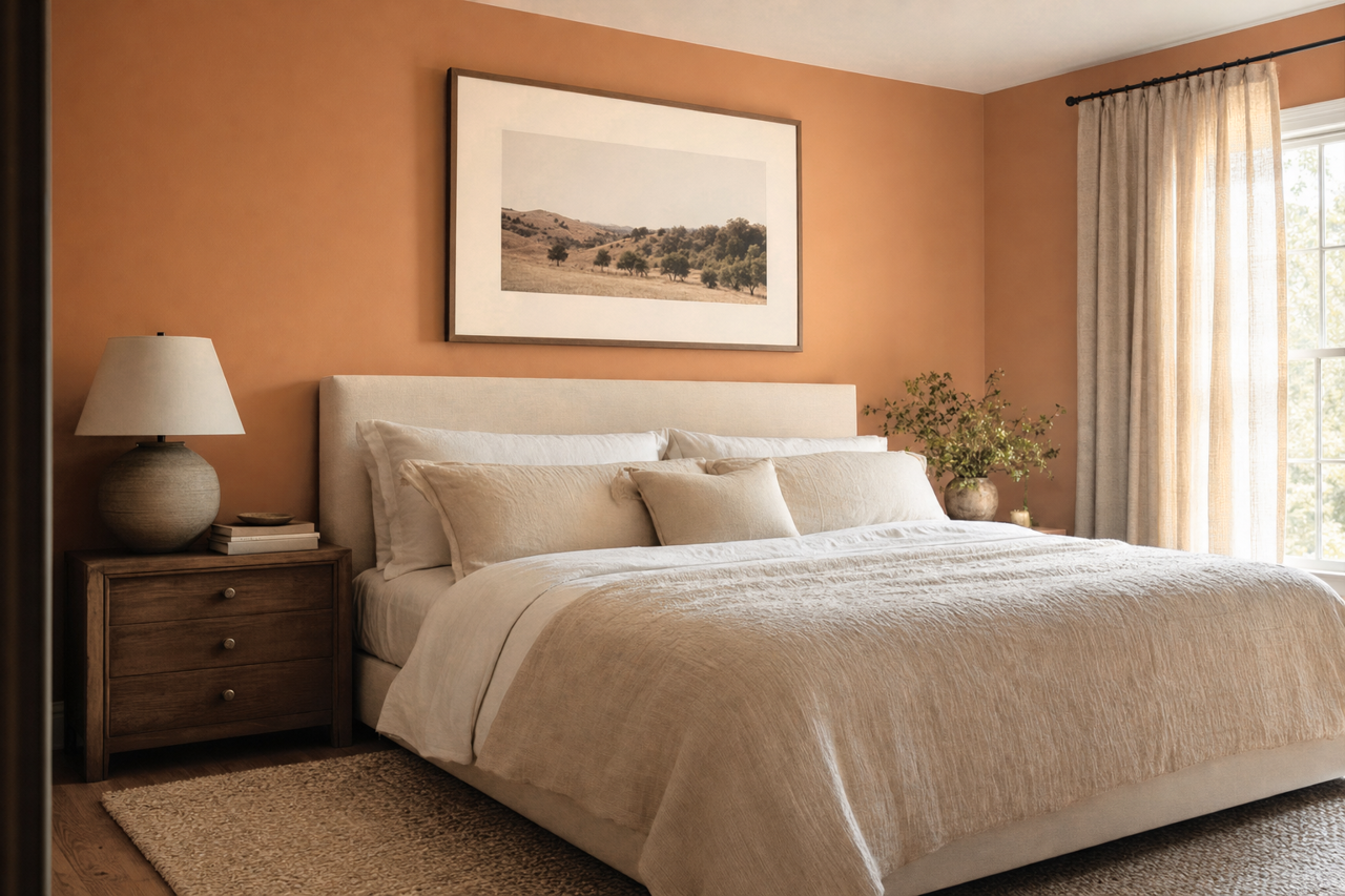 Oak Creek by Sherwin-Williams on interiors