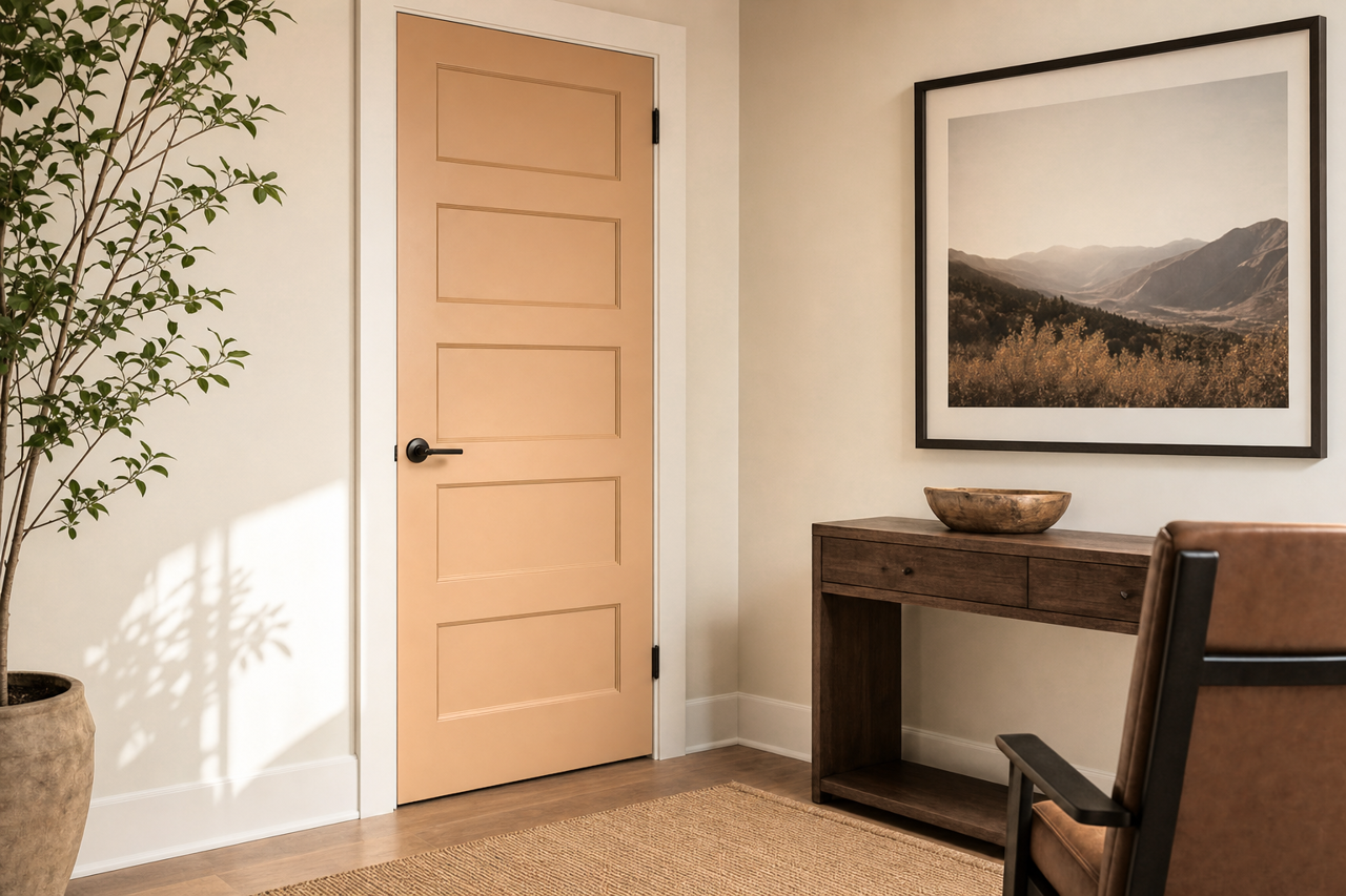 Deer Valley by Sherwin-Williams on interior-doors