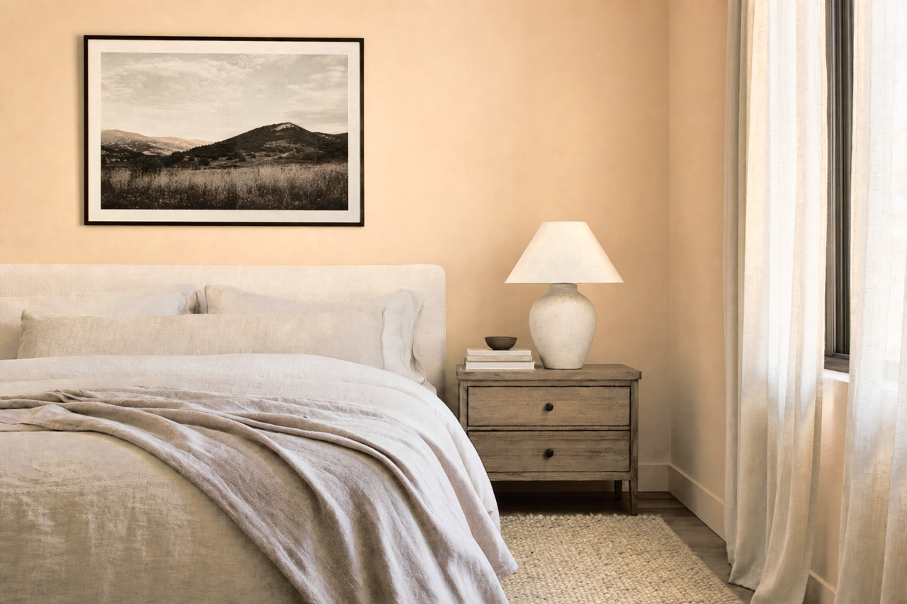 Colony Buff by Sherwin-Williams on interiors