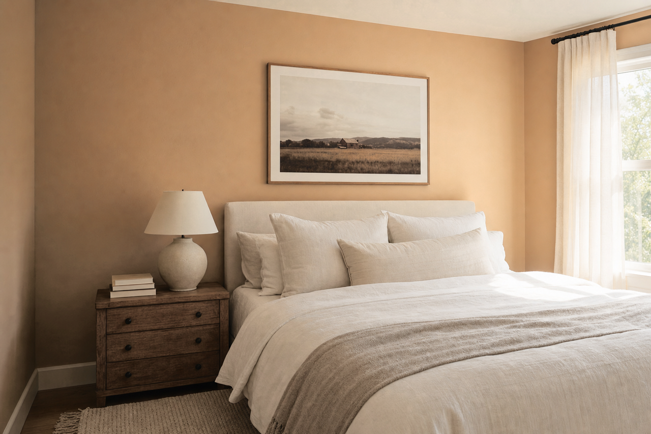Canoe by Sherwin-Williams on interiors
