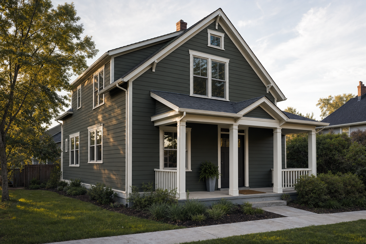 Forestwood by Sherwin-Williams on exterior