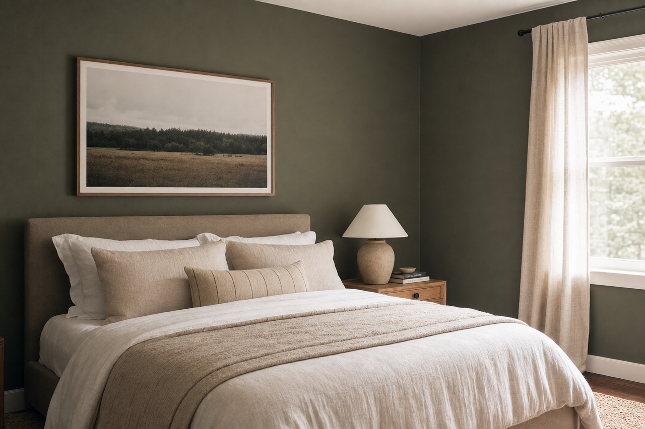 Forestwood by Sherwin-Williams on interiors