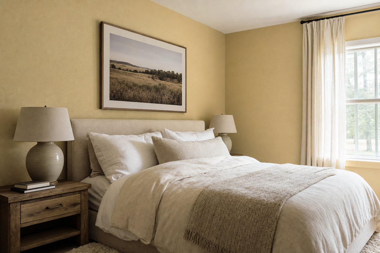 Bamboo Shoot by Sherwin-Williams on interiors