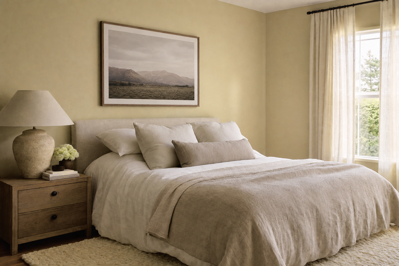 Garden Sage by Sherwin-Williams on interiors