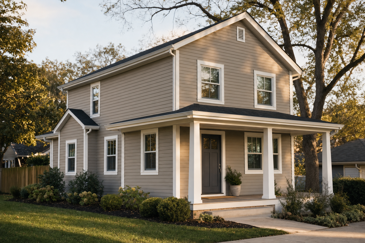 Zeus by Sherwin-Williams on exterior