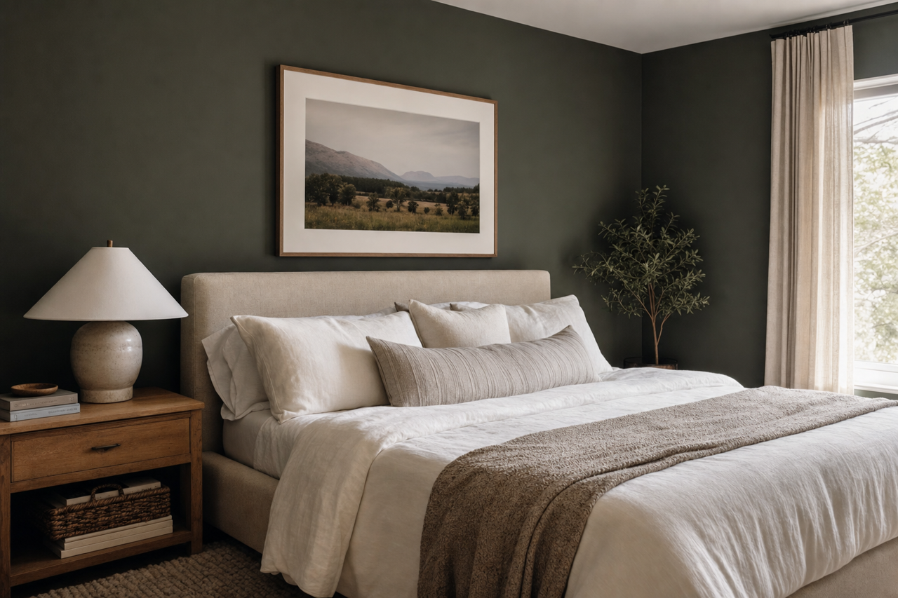 Olympic Range by Sherwin-Williams on interiors