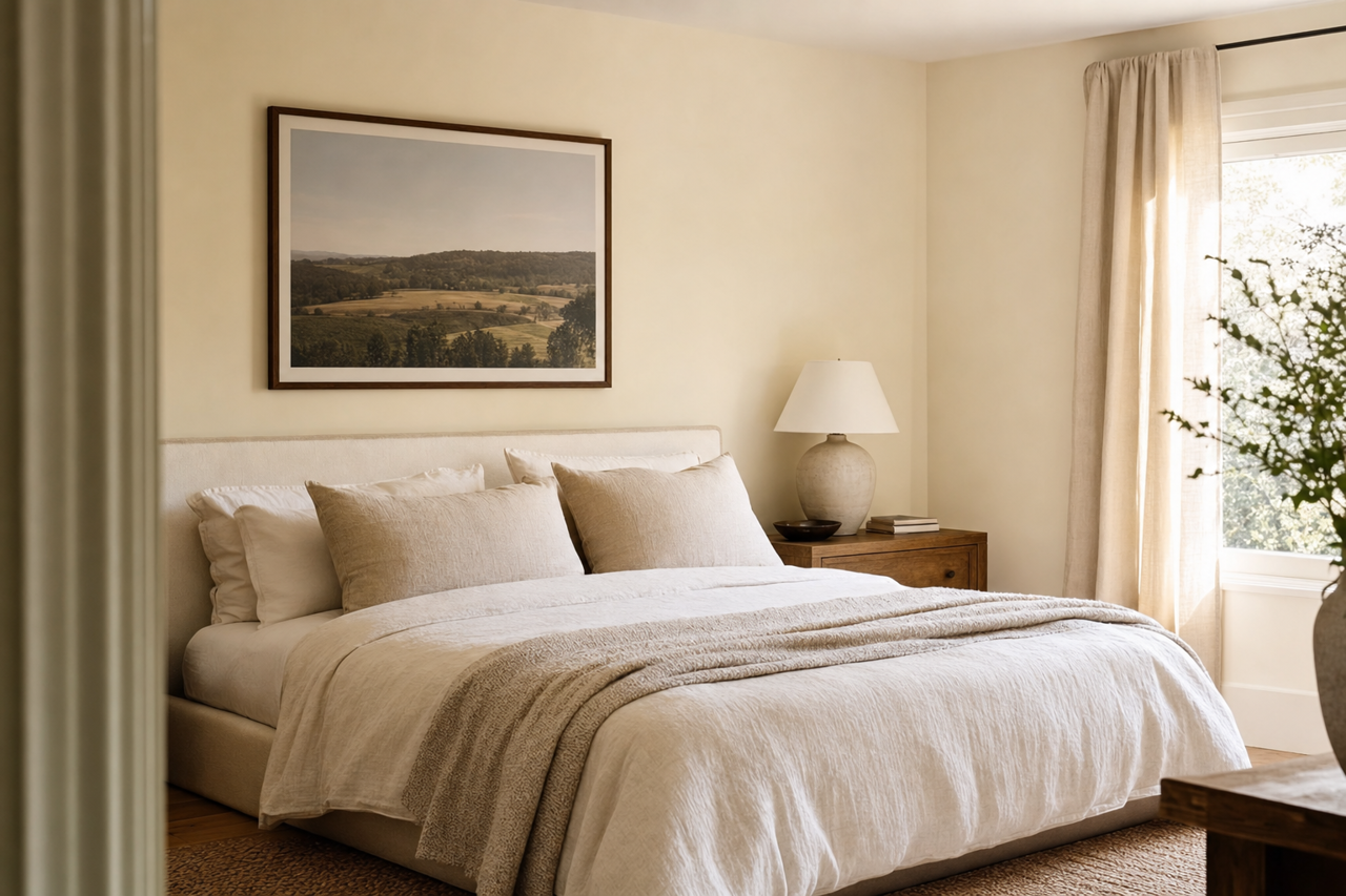 Shell White by Sherwin-Williams on interiors
