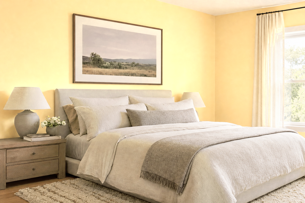 They call it Mellow by Sherwin-Williams on interiors
