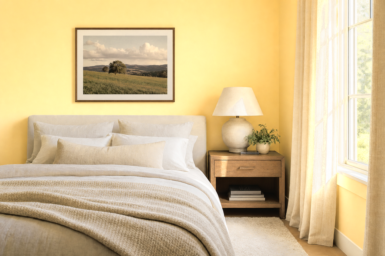 La Luna Amarilla by Sherwin-Williams on interiors