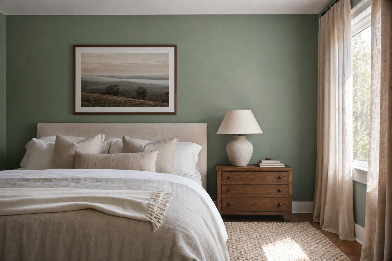 Parisian Patina by Sherwin-Williams on interiors