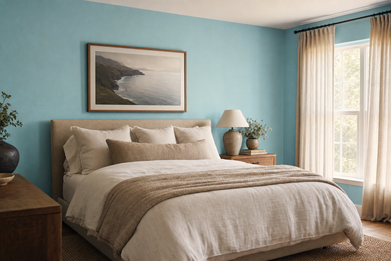 After the Rain by Sherwin-Williams on interiors