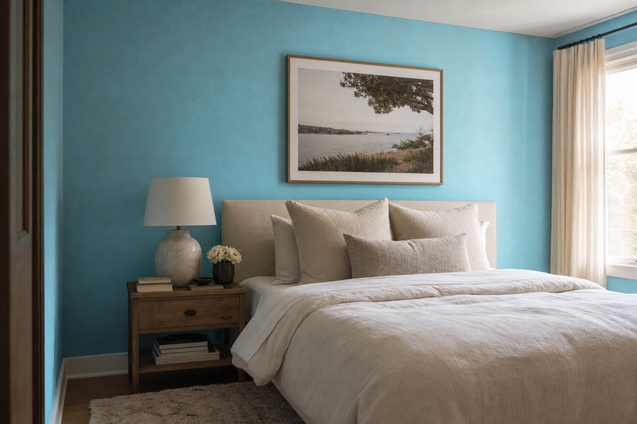 Surfin' by Sherwin-Williams on interiors