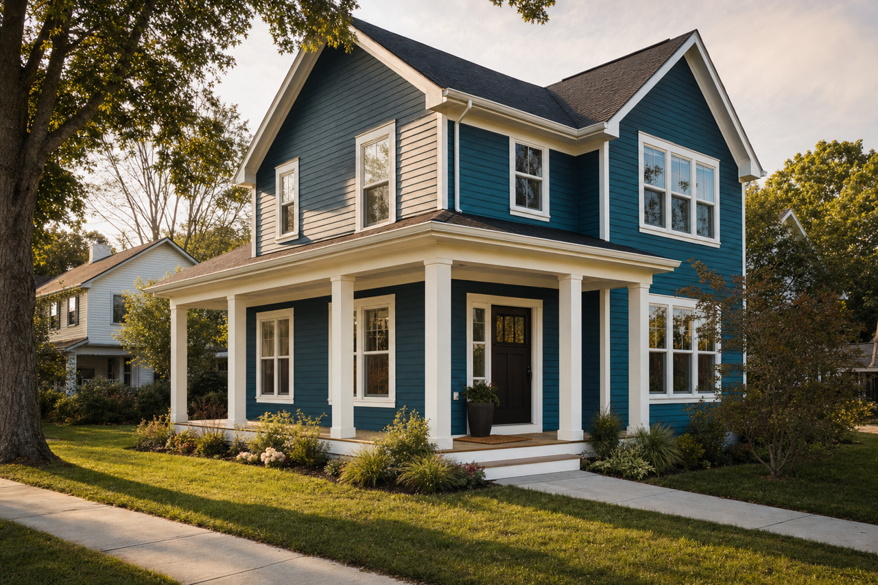 Connor's Lakefront by Sherwin-Williams on exterior
