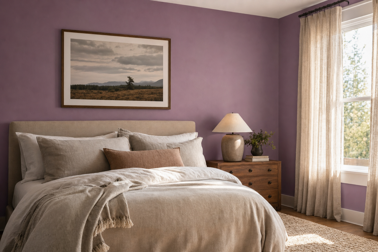 Veri Berri by Sherwin-Williams on interiors