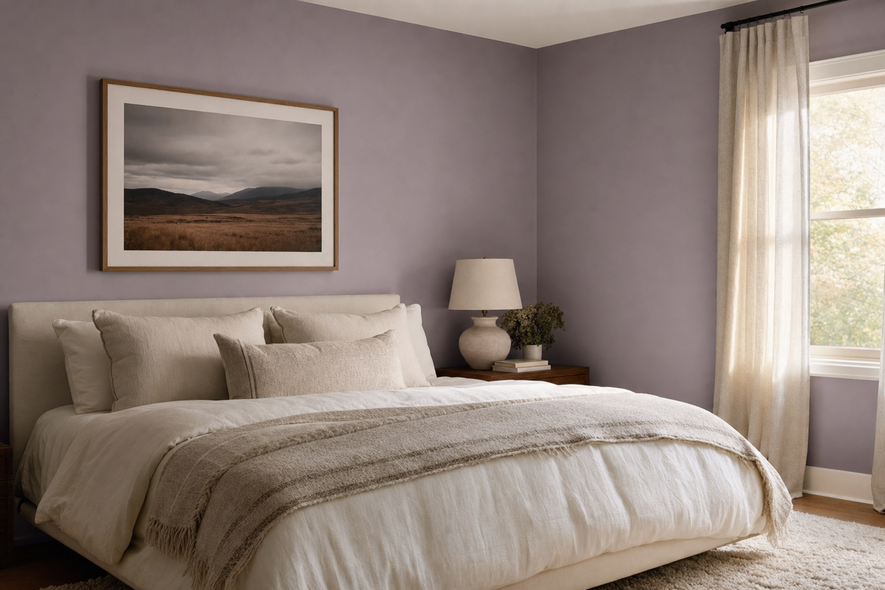Berry Cream by Sherwin-Williams on interiors
