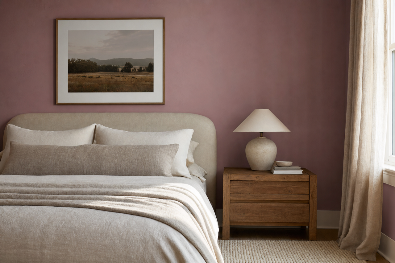Ruby Violet by Sherwin-Williams on interiors