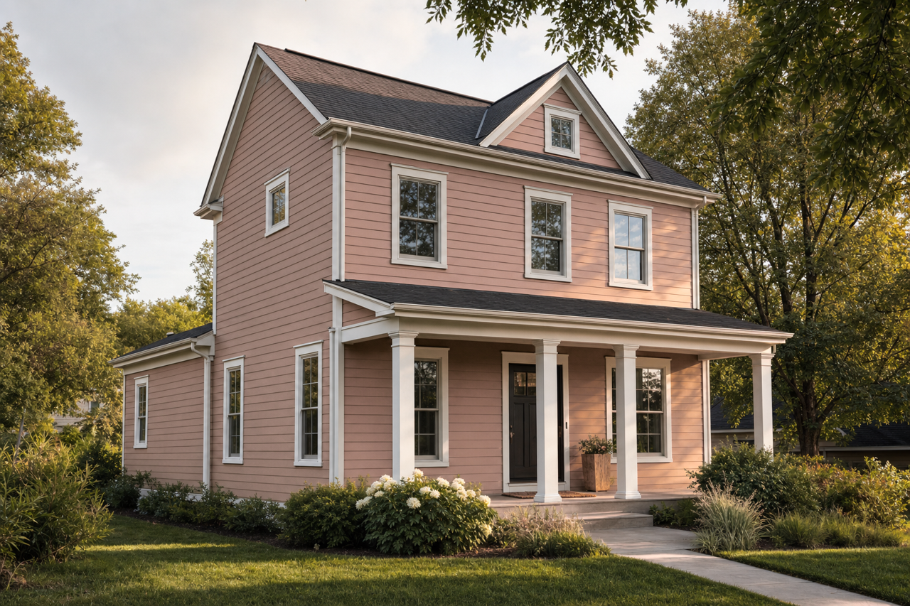 Redend Point by Sherwin-Williams on exterior