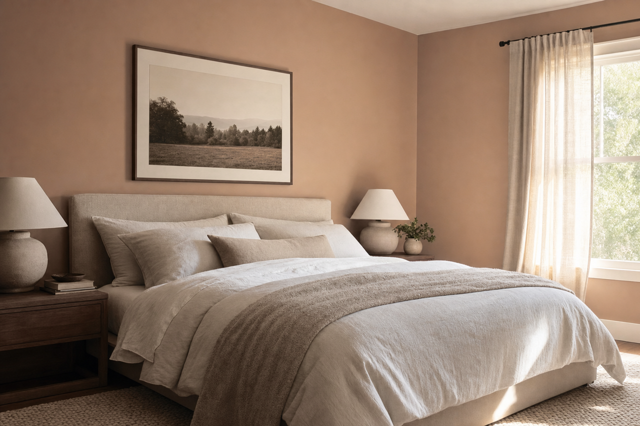 Chocolate Powder by Sherwin-Williams on interiors