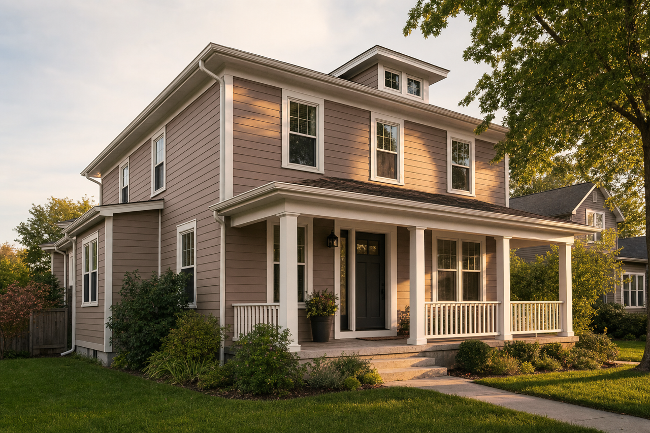 Llama Wool by Sherwin-Williams on exterior