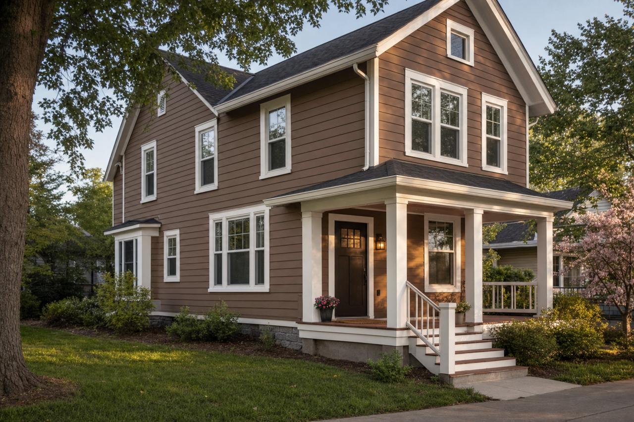 Caraïbe by Sherwin-Williams on exterior