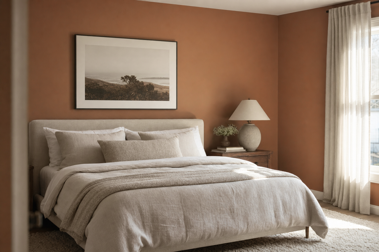 Caraïbe by Sherwin-Williams on interiors