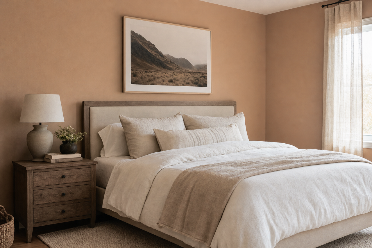 Iced Mocha by Sherwin-Williams on interiors
