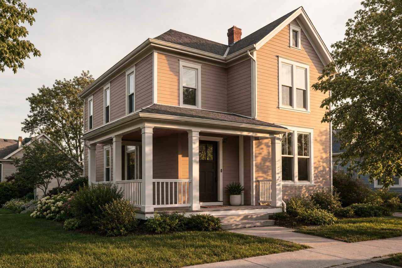 Nearly Brown by Sherwin-Williams on exterior