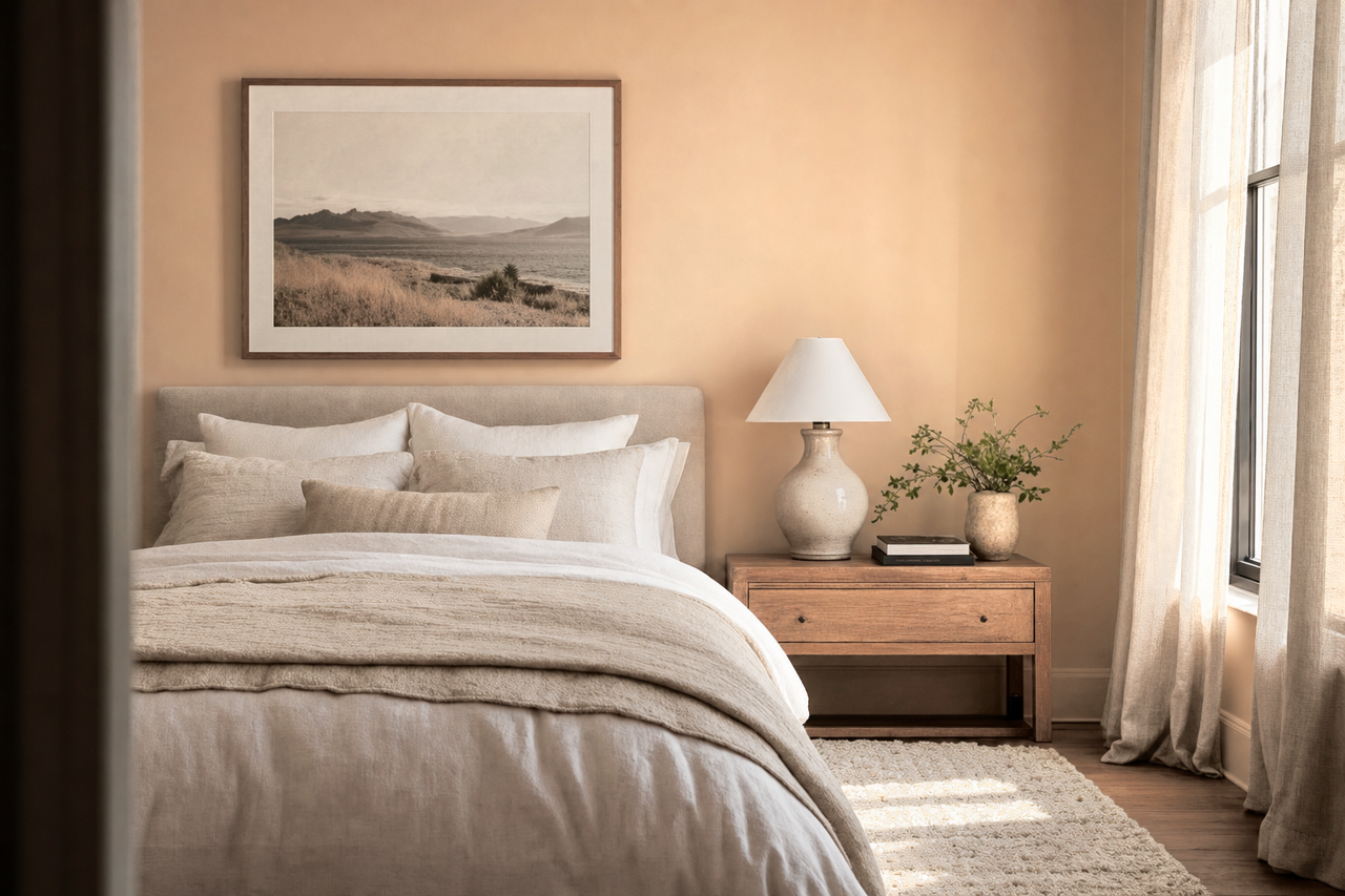 Ginger Root by Sherwin-Williams on interiors