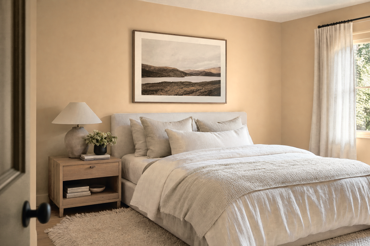 Quinoa by Sherwin-Williams on interiors