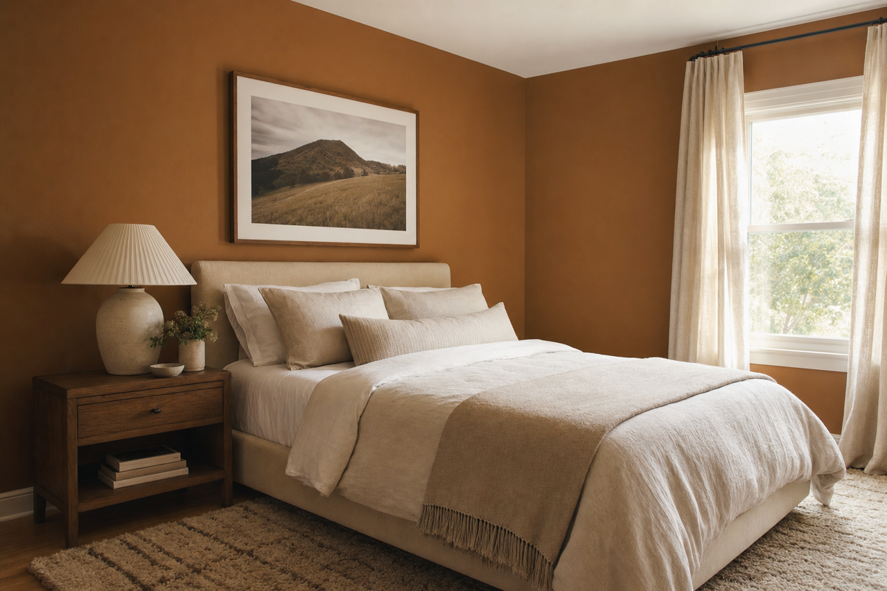 Über Umber by Sherwin-Williams on interiors
