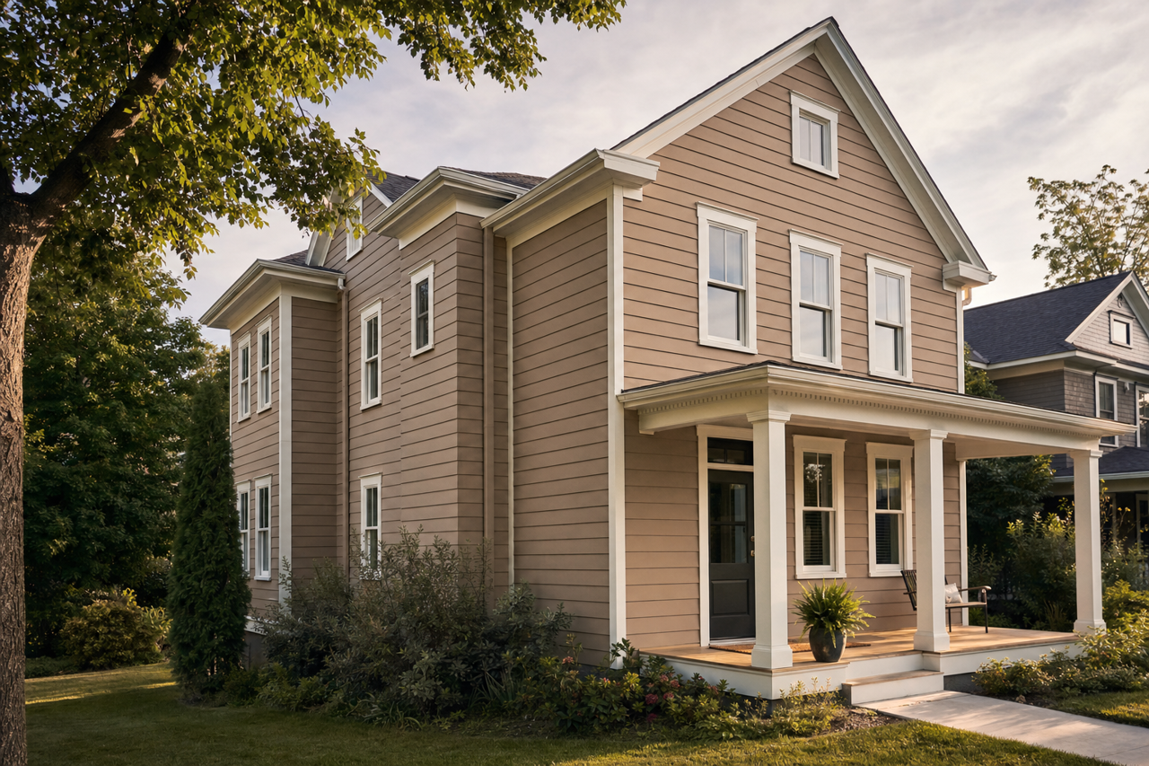 Mudslide by Sherwin-Williams on exterior